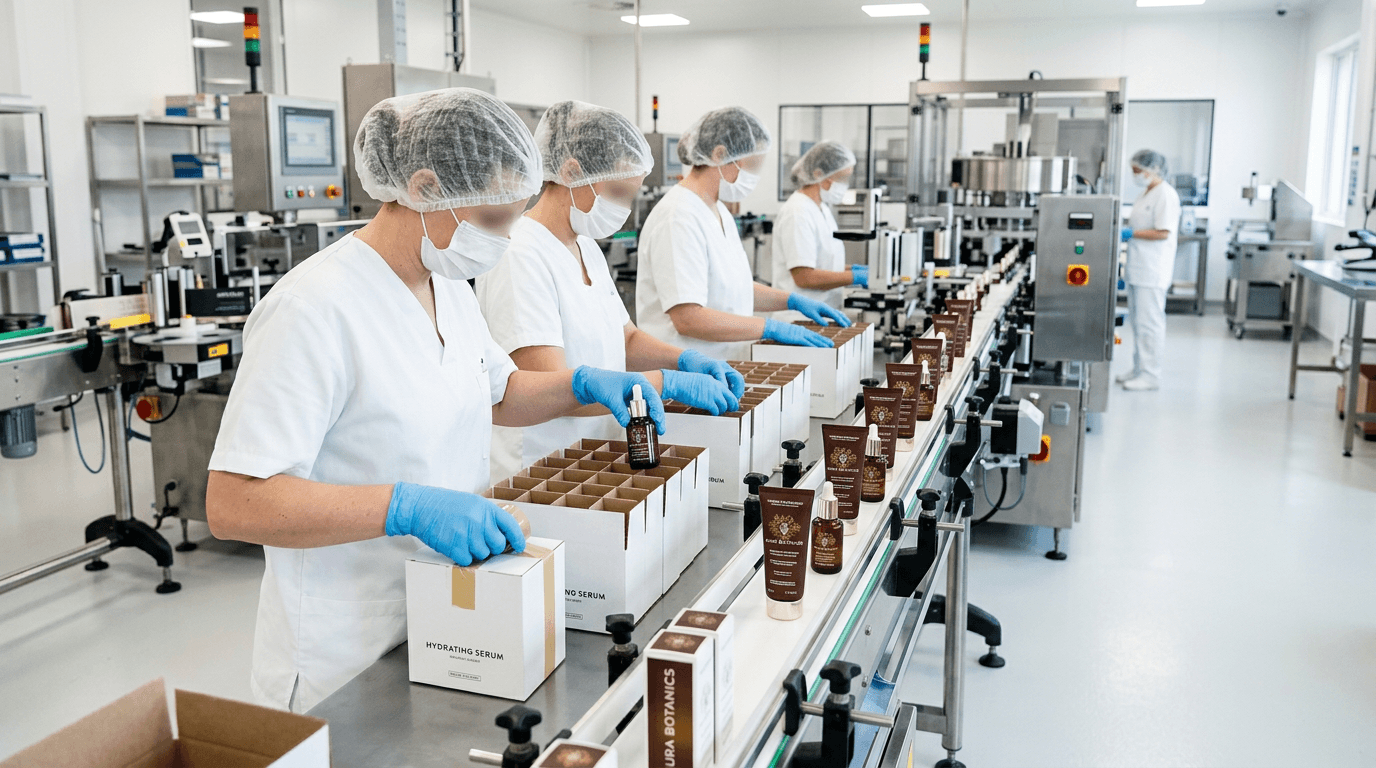 Cosmetics production